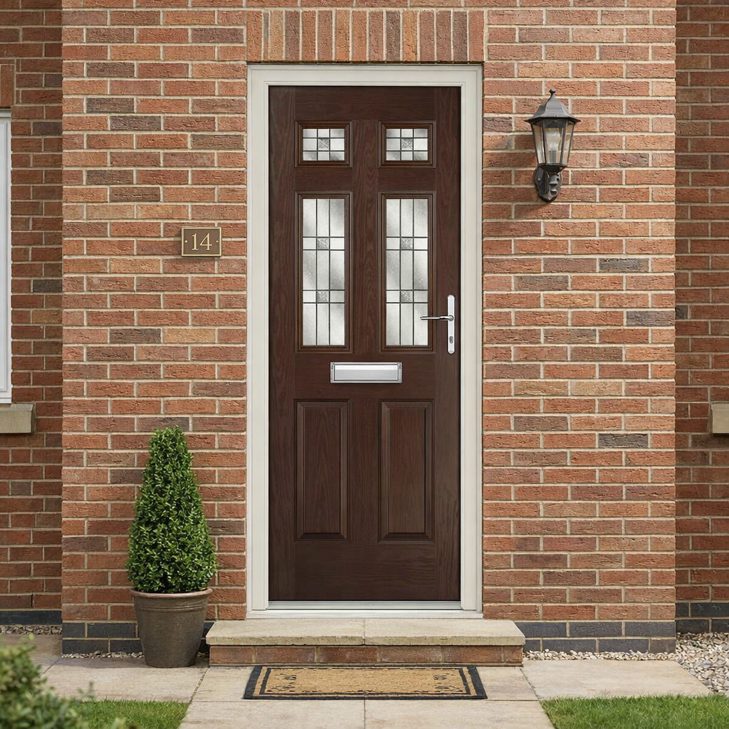 The Viduka Composite Door - Rosewood