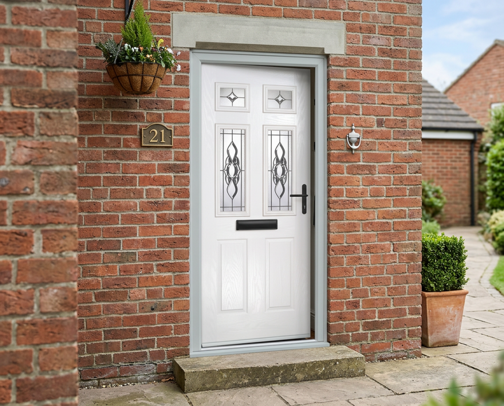The Viduka Composite Door - White