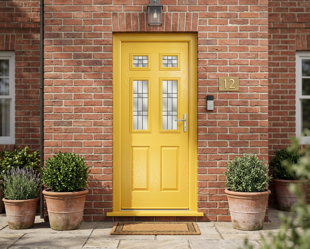 The Viduka Composite Door - Yellow