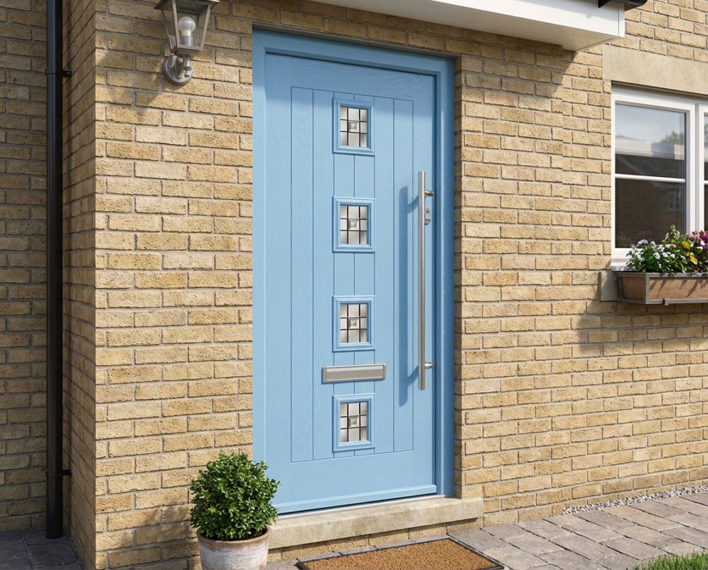 The Wilkinson Composite Door - Egg Blue