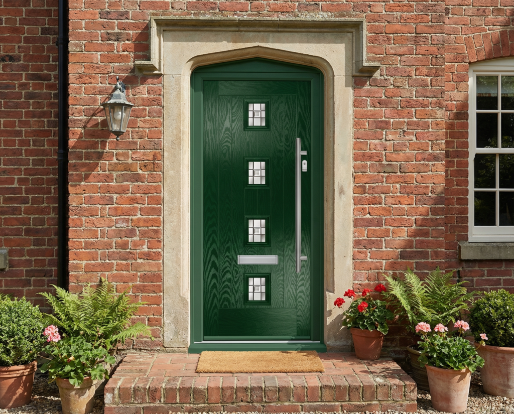 The Wilkinson Composite Door - Heritage Green