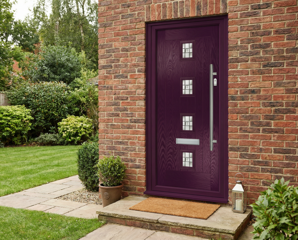 The Wilkinson Composite Door - Royal Magenta