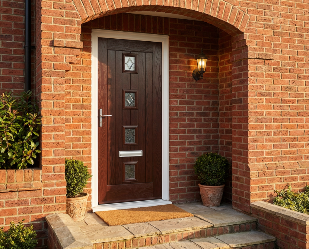 The Wilkinson Composite Door - Rosewood