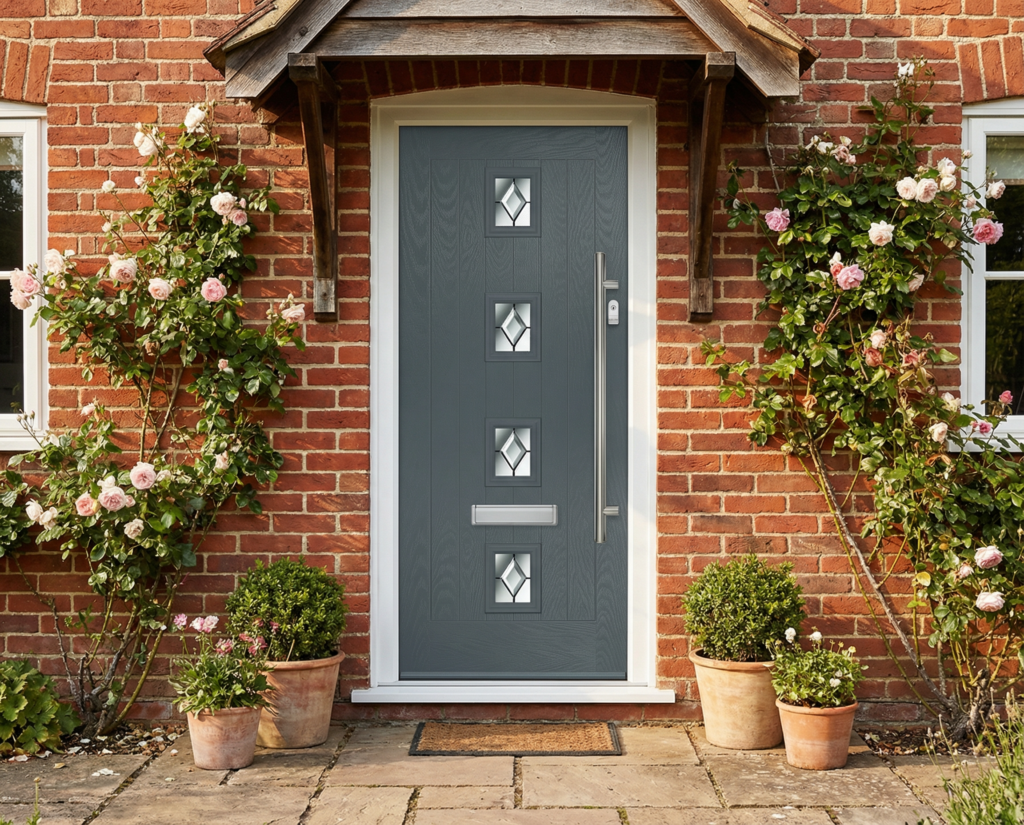 The Wilkinson Composite Door - Slate Grey