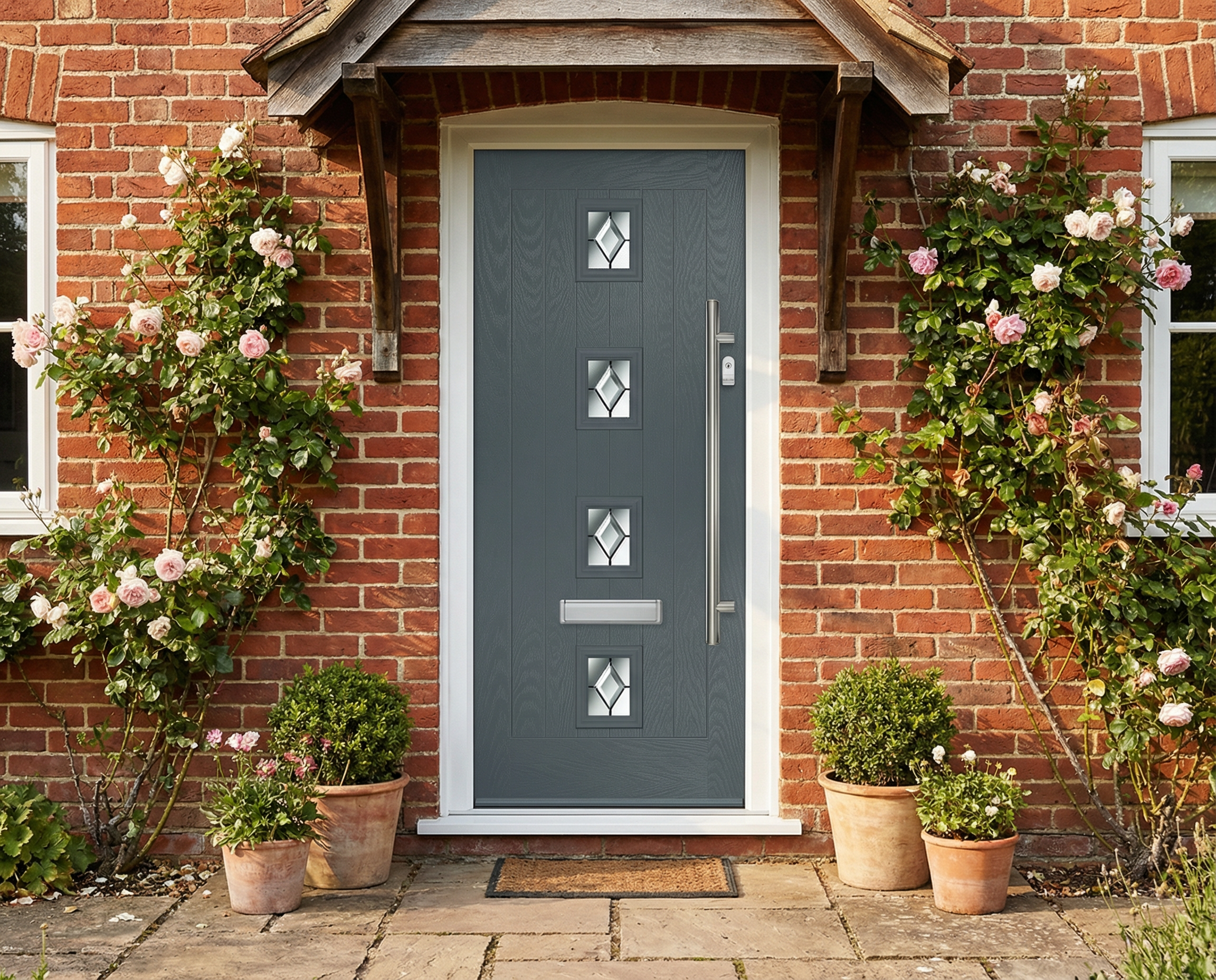 The Wilkinson Composite Door - Slate Grey