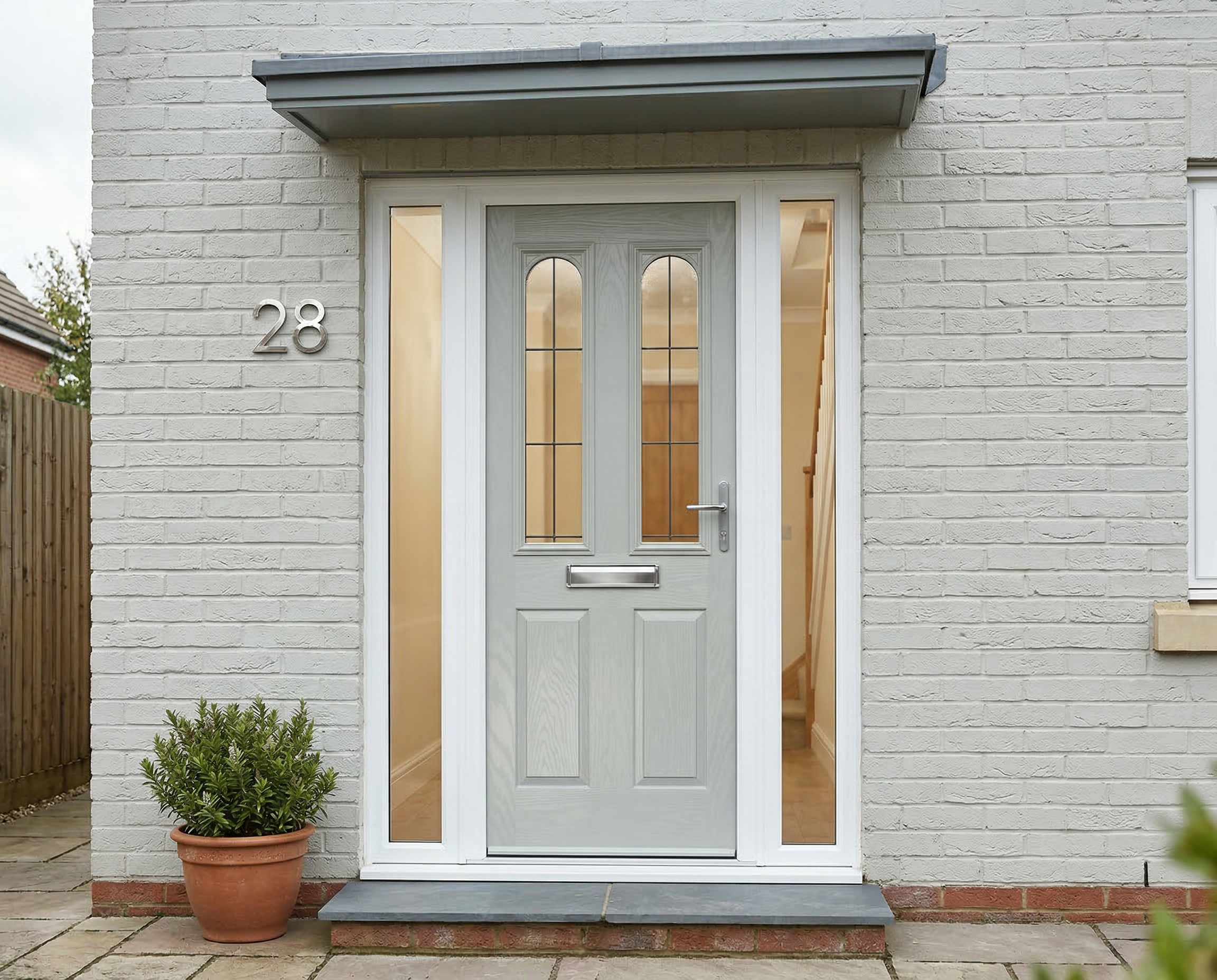 The Yeboah Composite Door - Agate Grey - Image 2