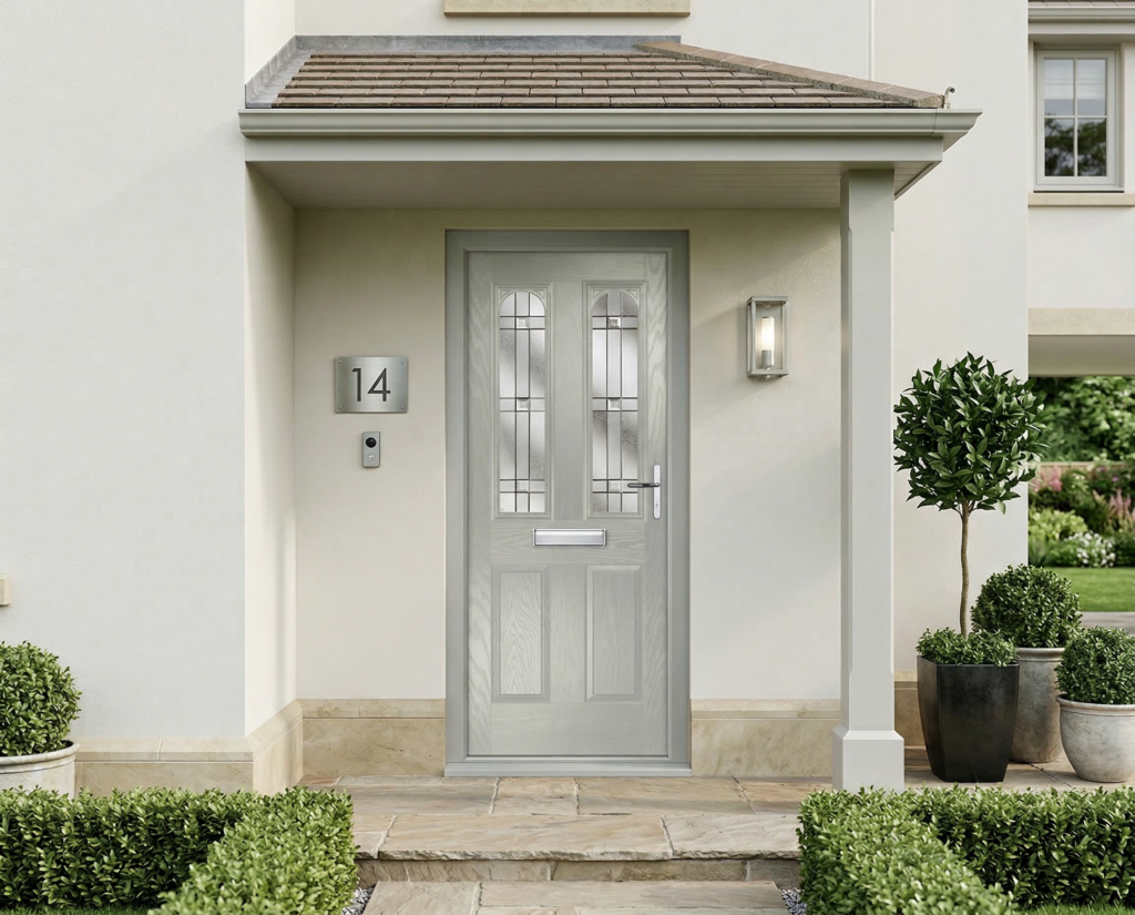 The Yeboah Composite Door - Agate Grey