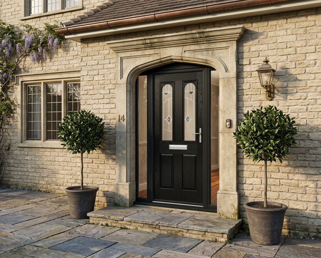 The Yeboah Composite Door - Gothic Black