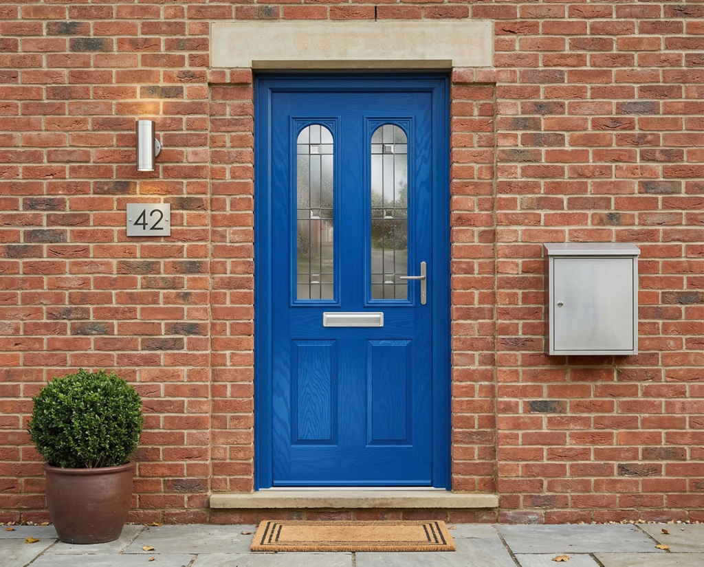 The Yeboah Composite Door - French Blue