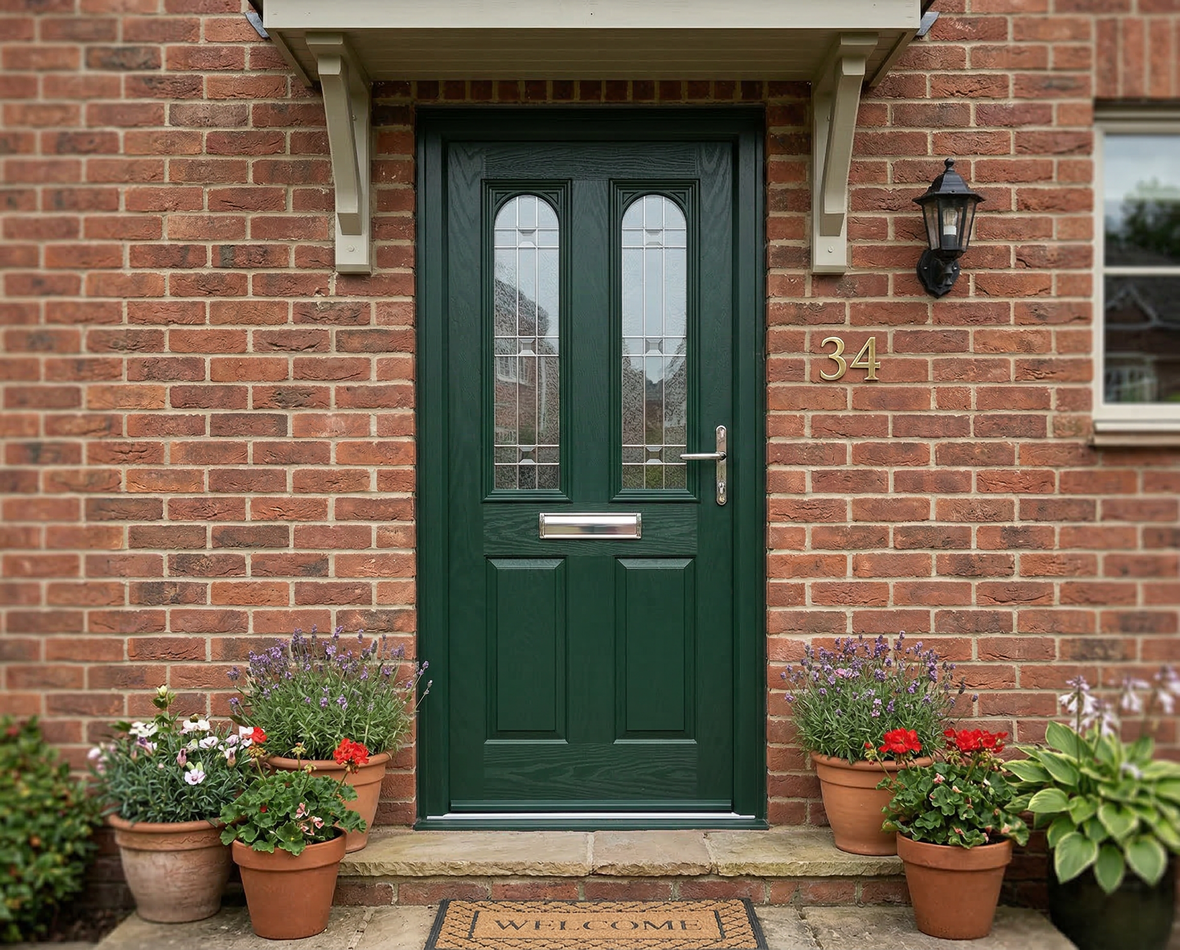 The Yeboah Composite Door - Heritage Green - Image 2