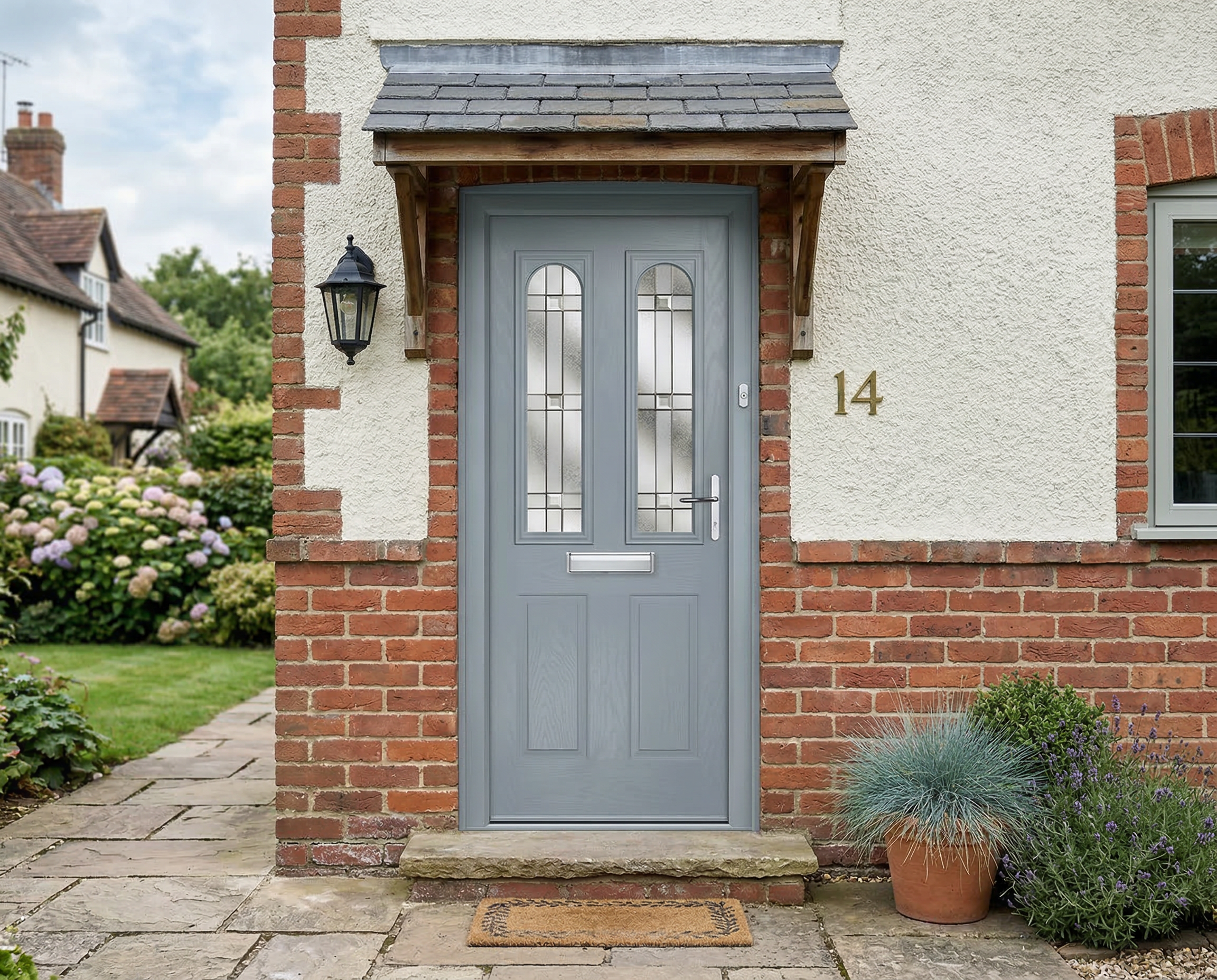 The Yeboah Composite Door - Moondust Grey
