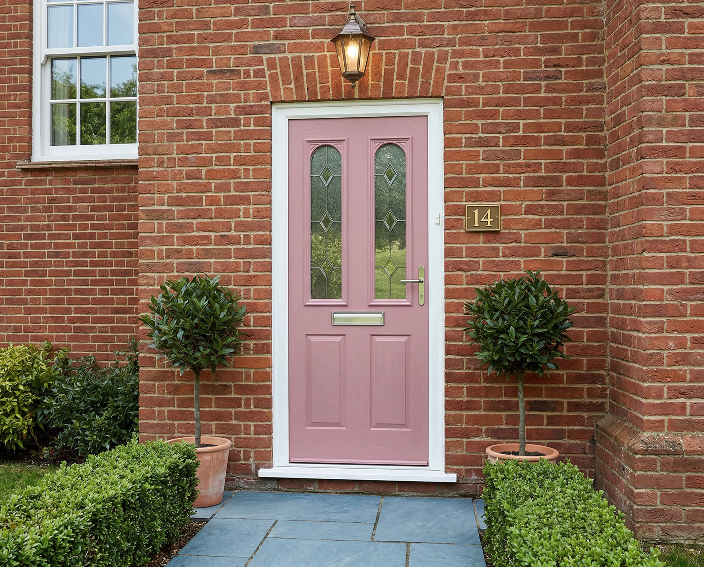 The Yeboah Composite Door - Pink - Image 2