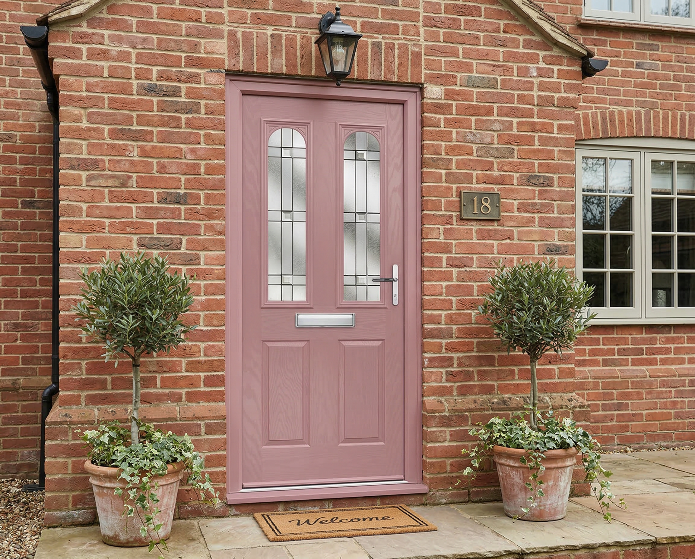 The Yeboah Composite Door - Pink