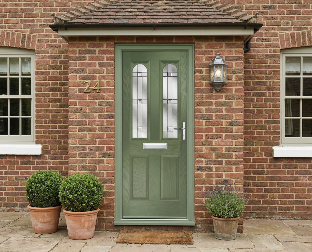 The Yeboah Composite Door - Reed Green