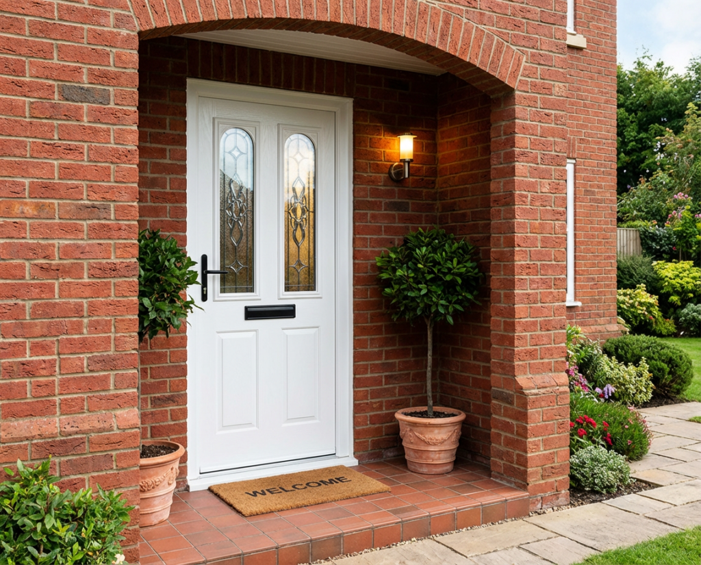 The Yeboah Composite Door - White