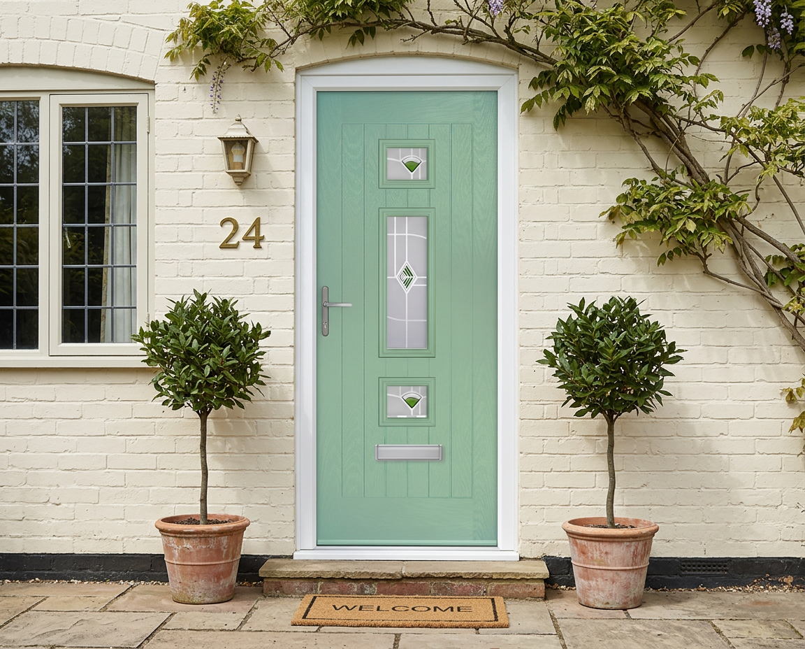 The Bielsa Composite Door - Chartwell Green - Image 2