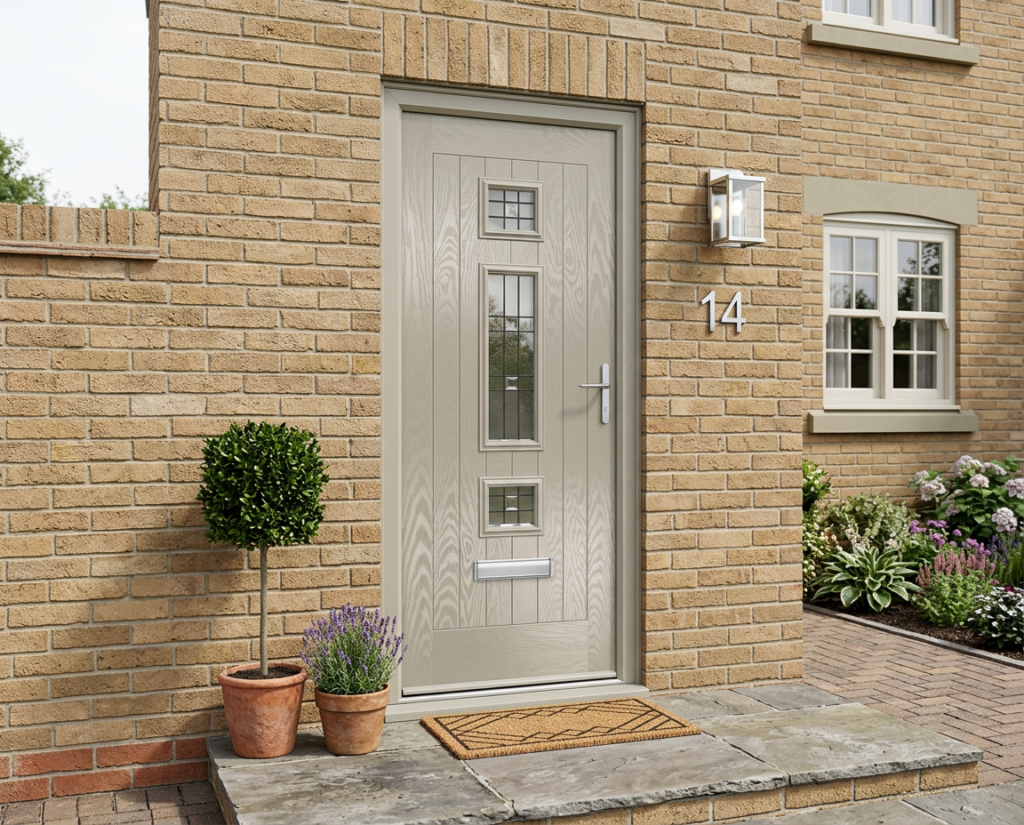 The Bielsa Composite Door - Pebble