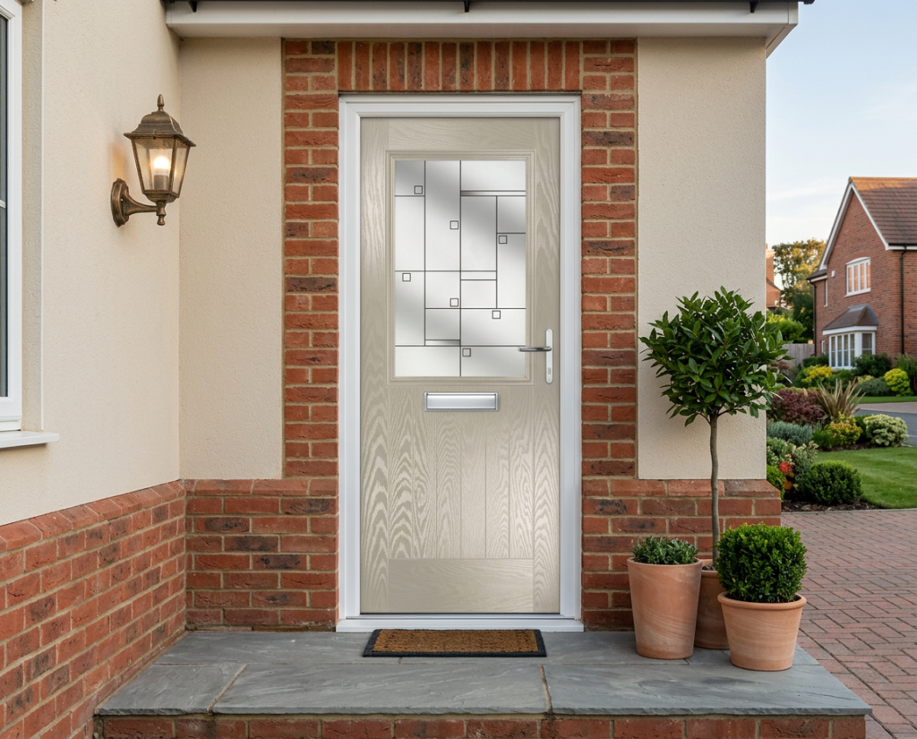 The Giles Composite Door - Pebble