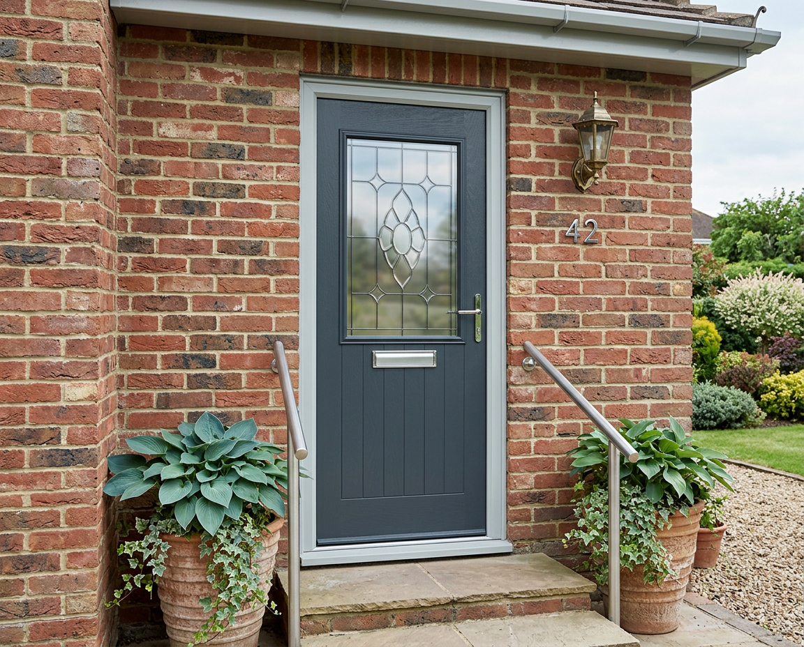 The Giles Composite Door - Slate Grey - Image 2