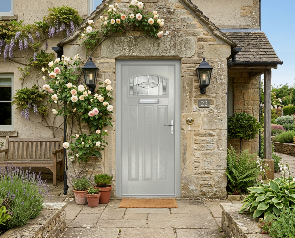 The Harte Composite Door - Agate Grey