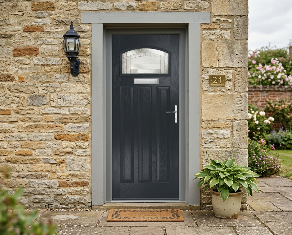 The Harte Composite Door - Anthracite Grey