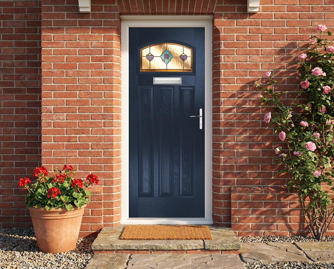 The Harte Composite Door - Derwent Blue