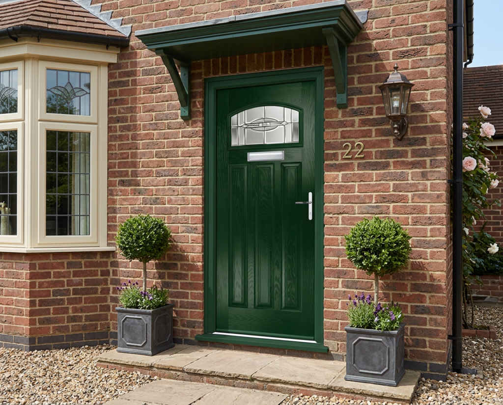 The Harte Composite Door - Heritage Green