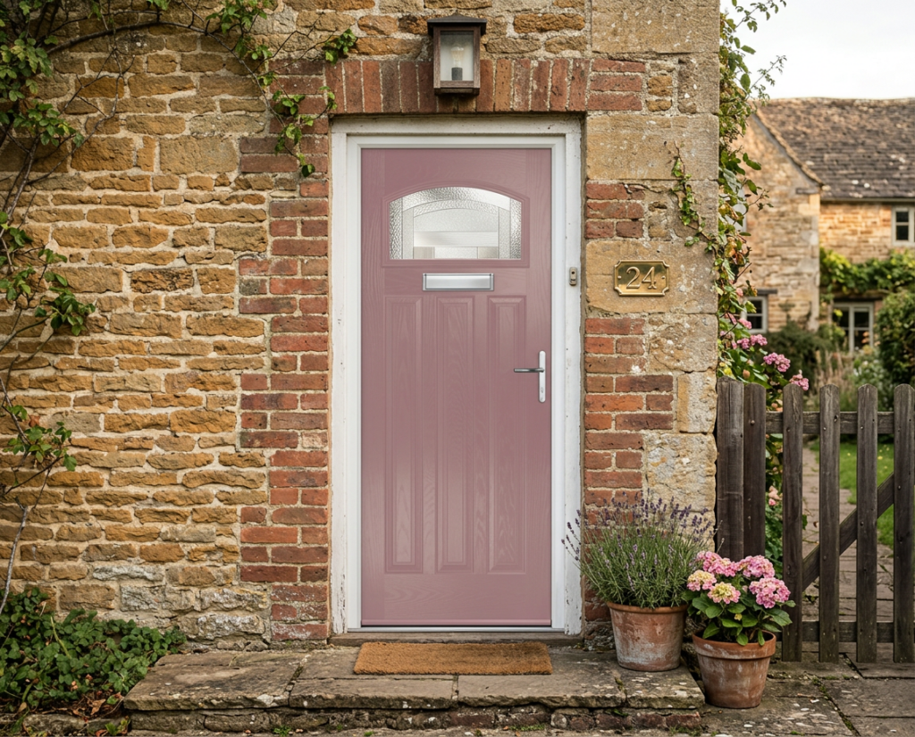 The Harte Composite Door - Pink
