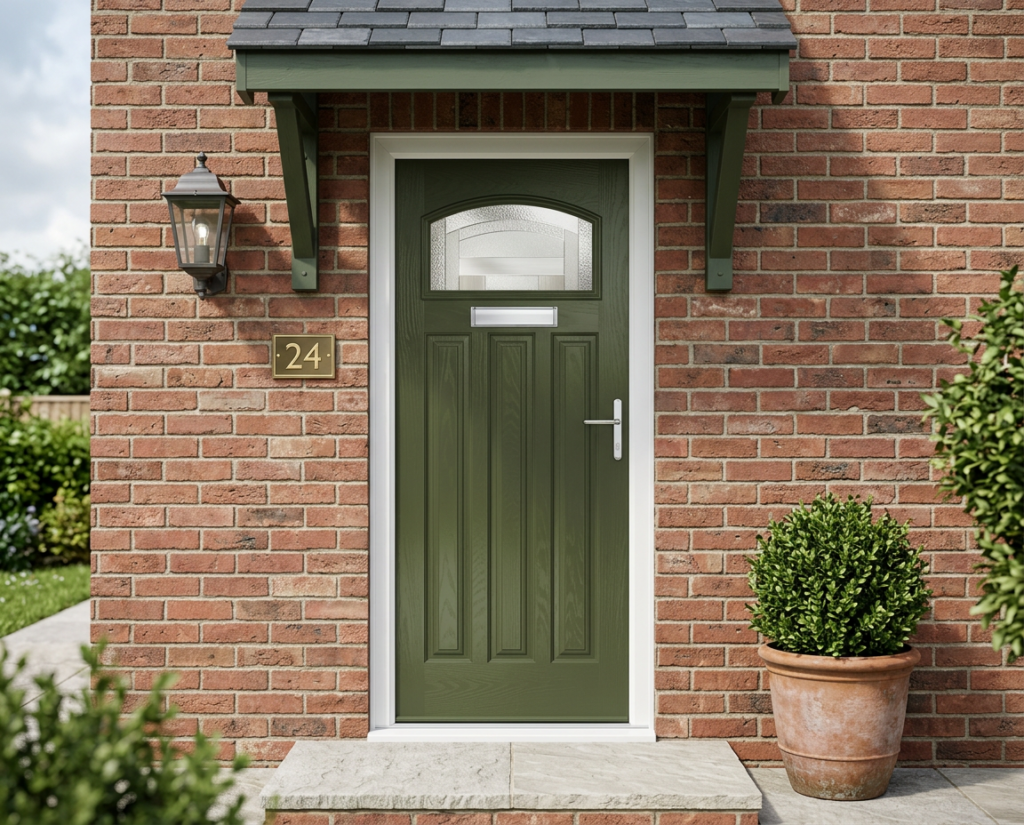 The Harte Composite Door - Reed Green
