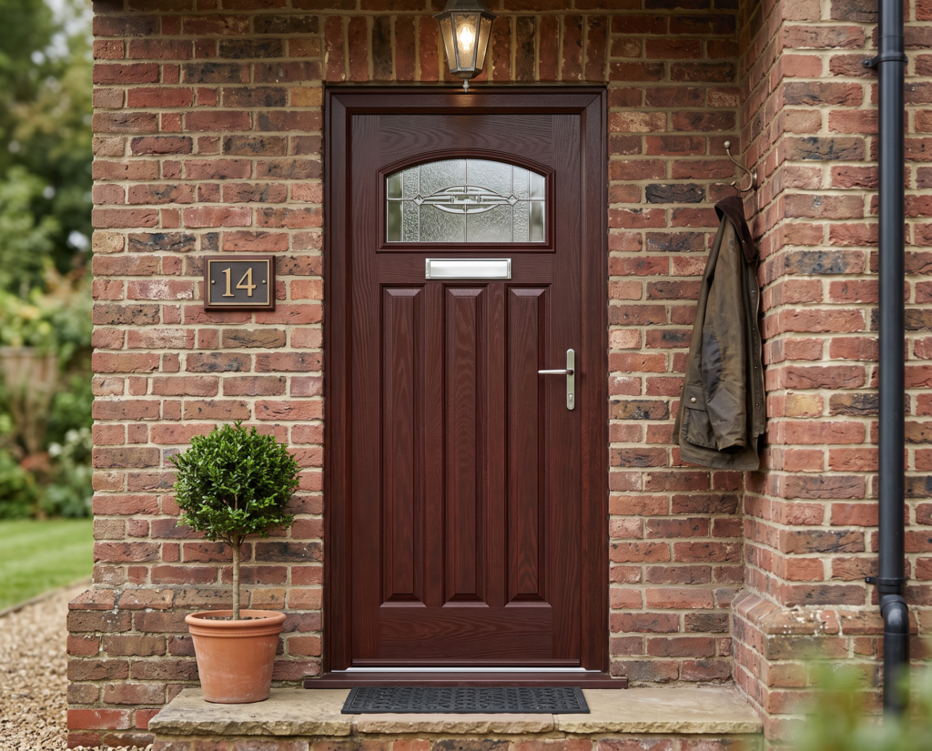 The Harte Composite Door - Rosewood