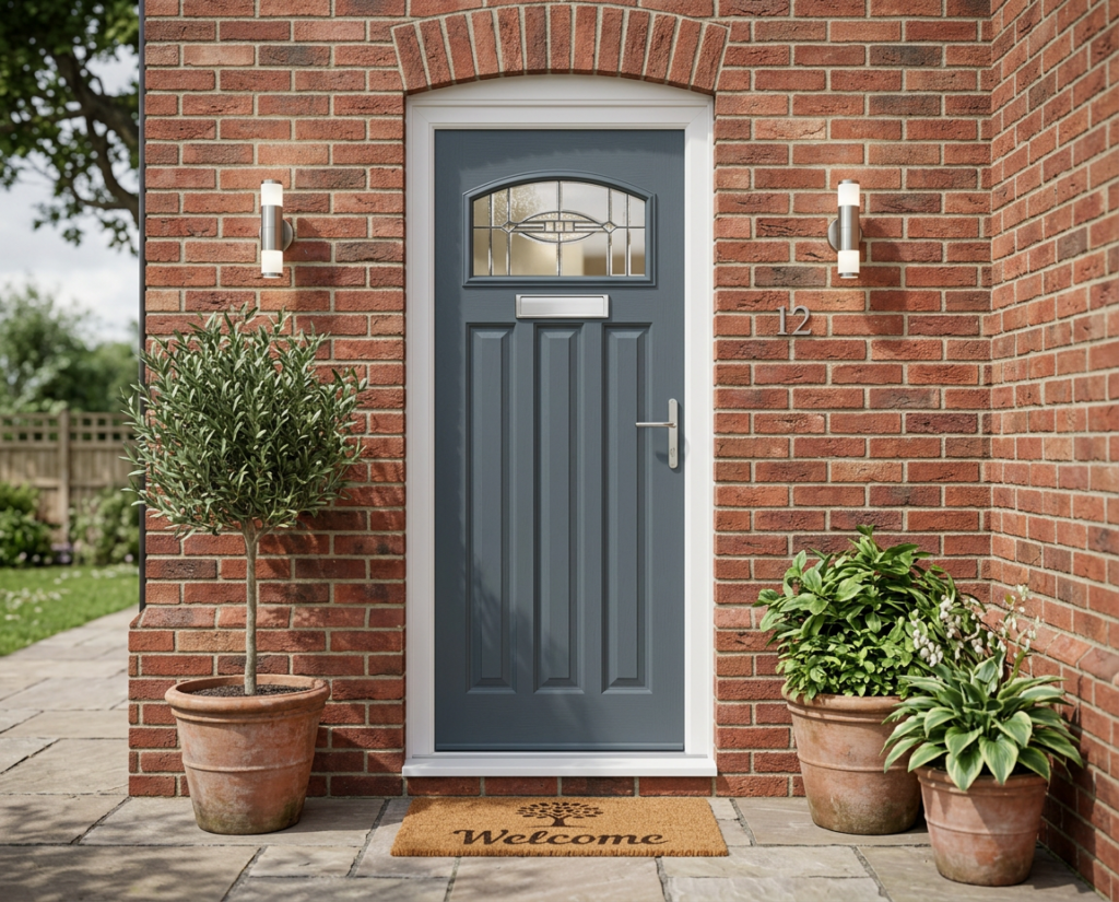 The Harte Composite Door - Slate Grey