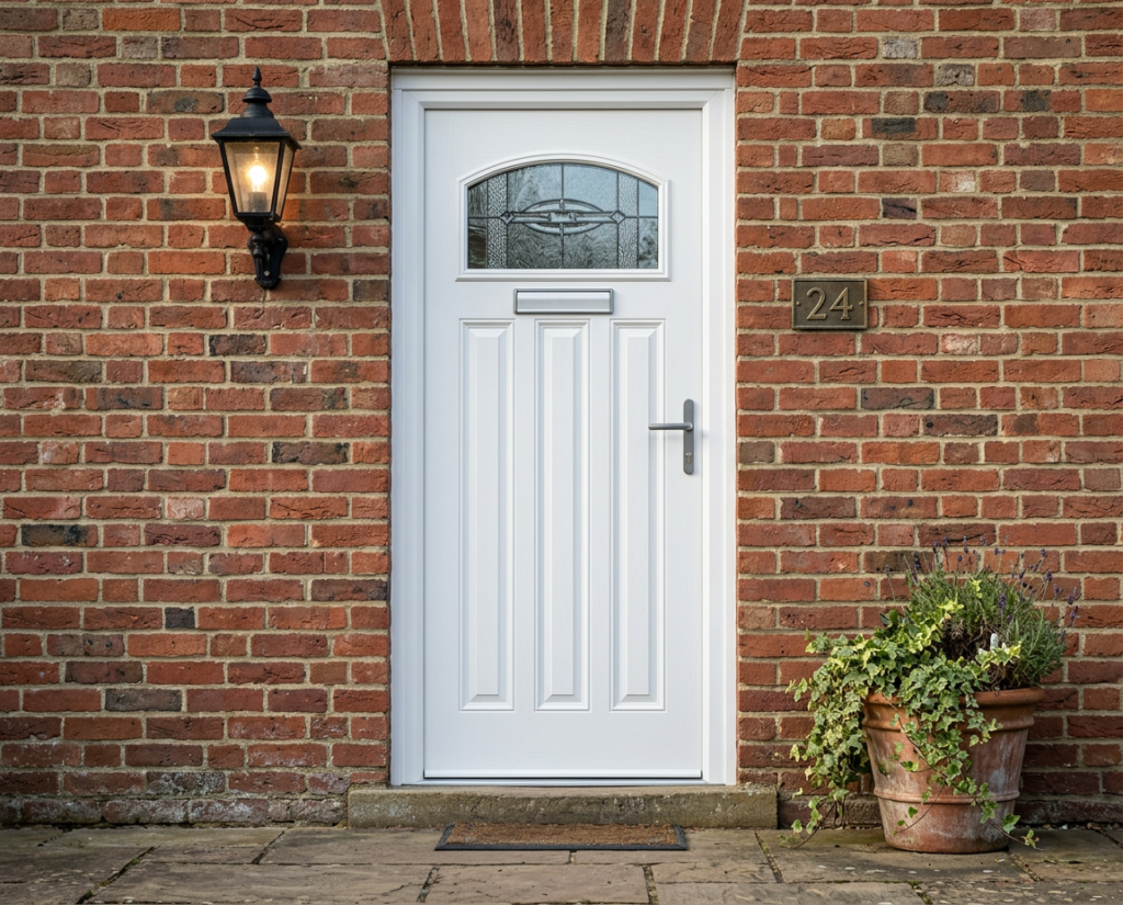 The Harte Composite Door - White