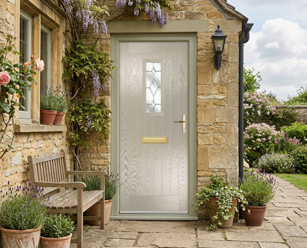 The Hunter Composite Door - Pebble