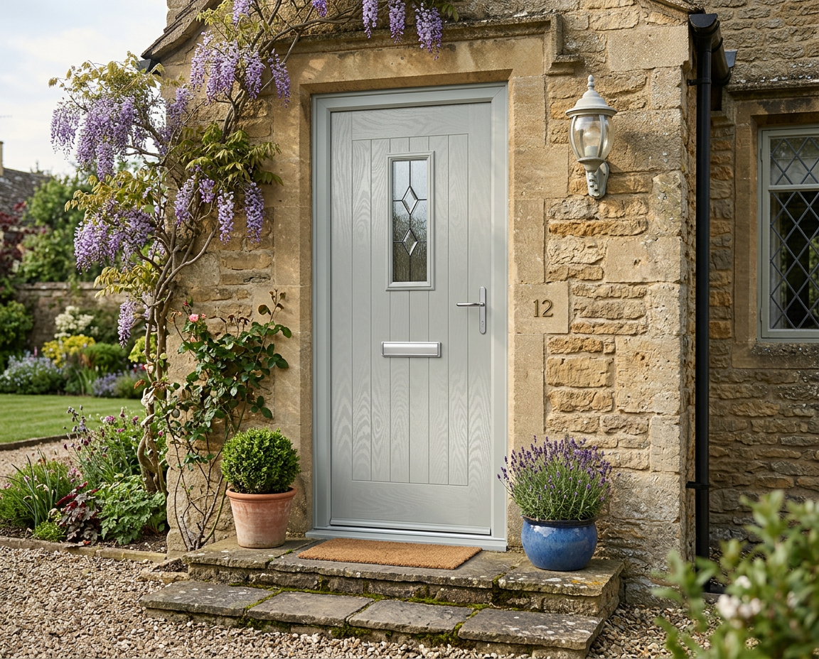 The Hunter Composite Door - Agate Grey