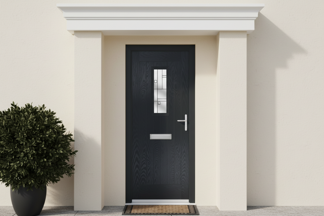 The Hunter Composite Door - Anthracite Grey