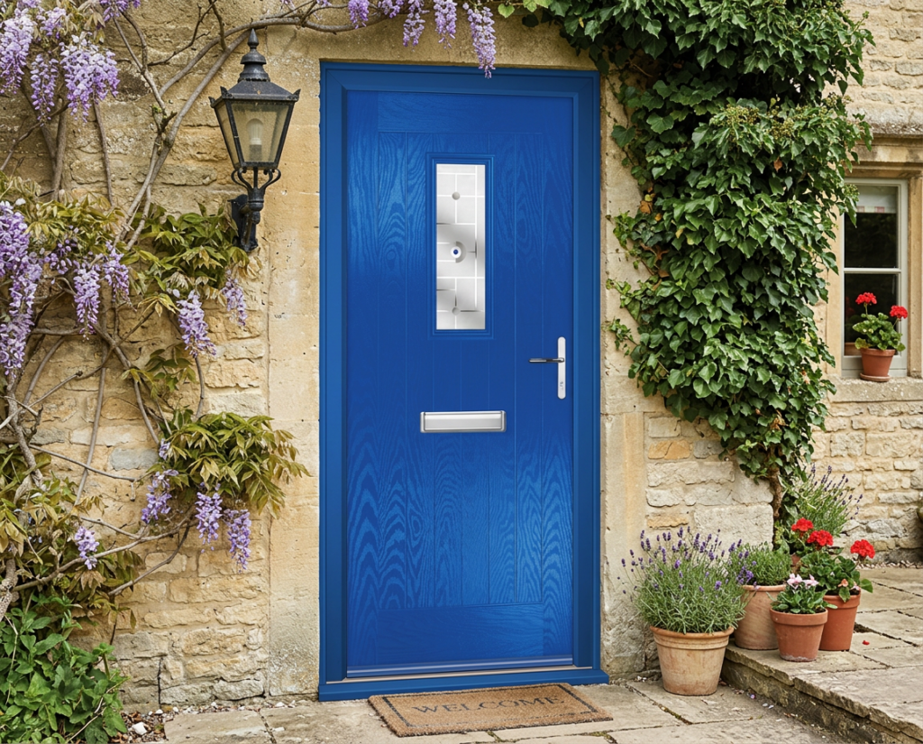 The Hunter Composite Door - French Blue