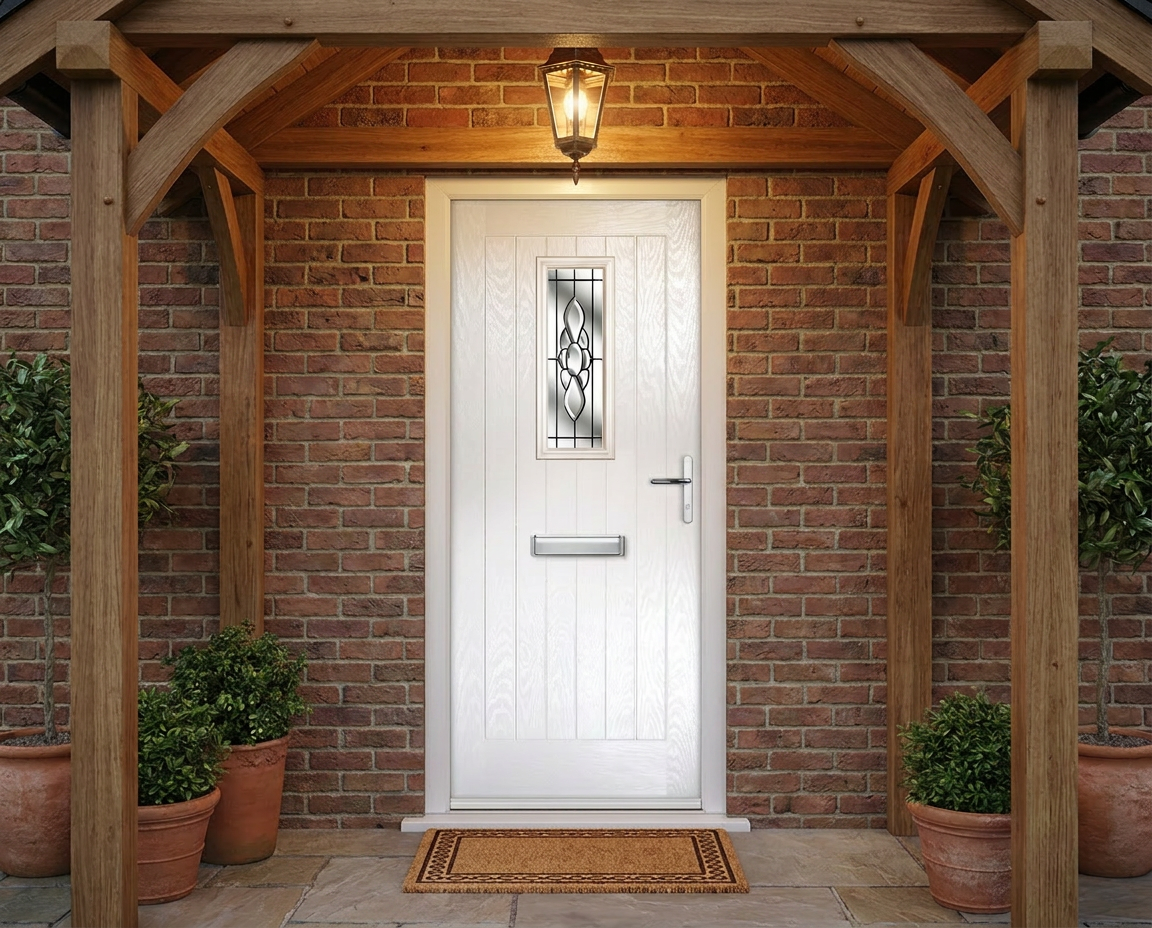 The Hunter Composite Door - White