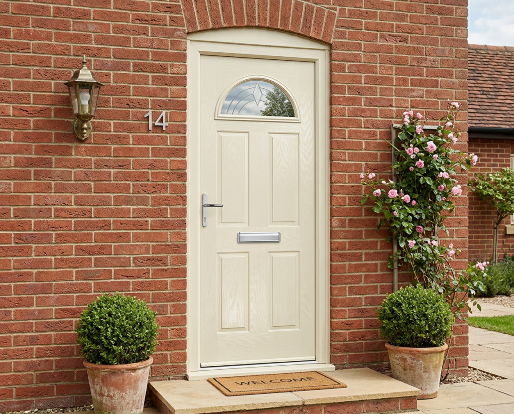 The Jones Composite Door - Cream