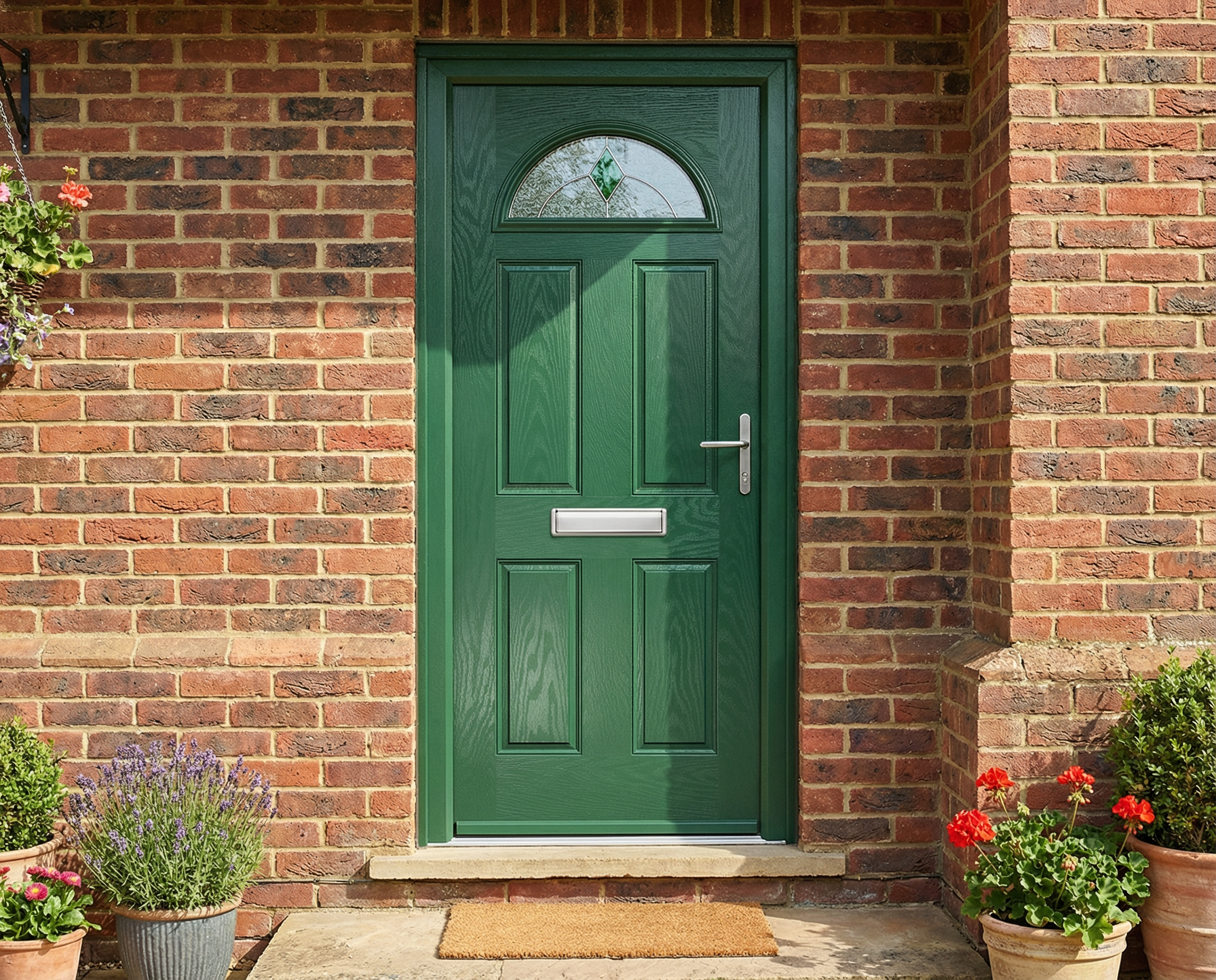 The Jones Composite Door - Heritage Green