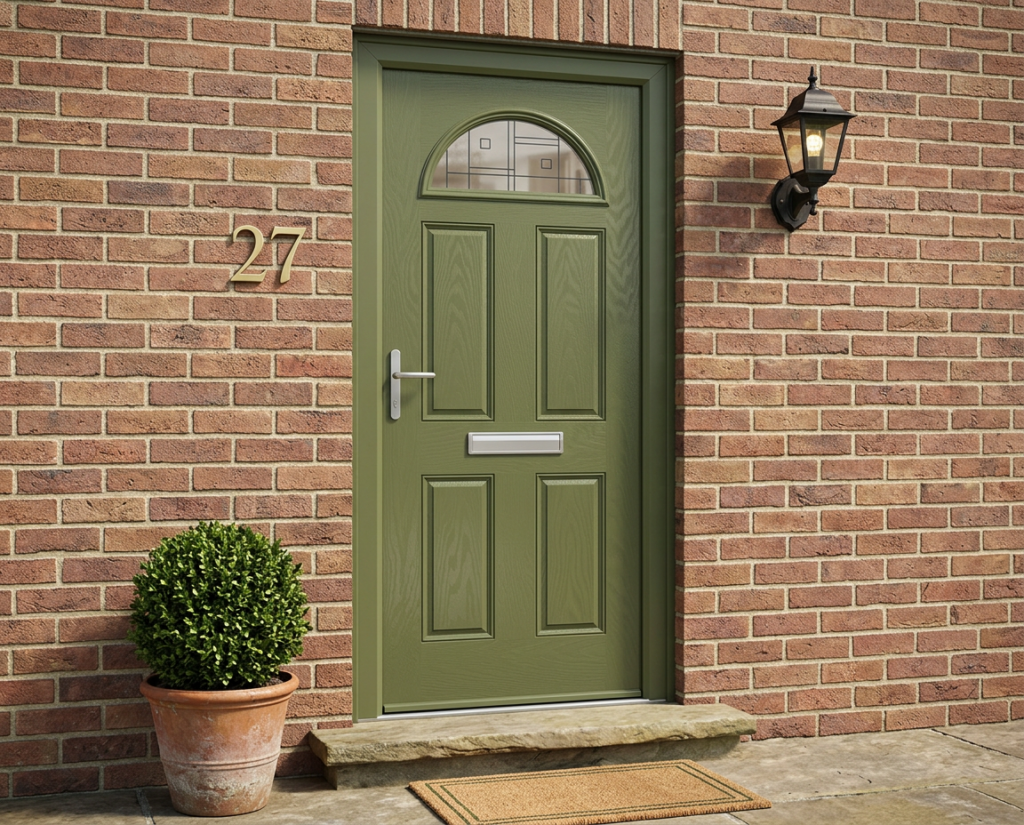 The Jones Composite Door - Reed Green
