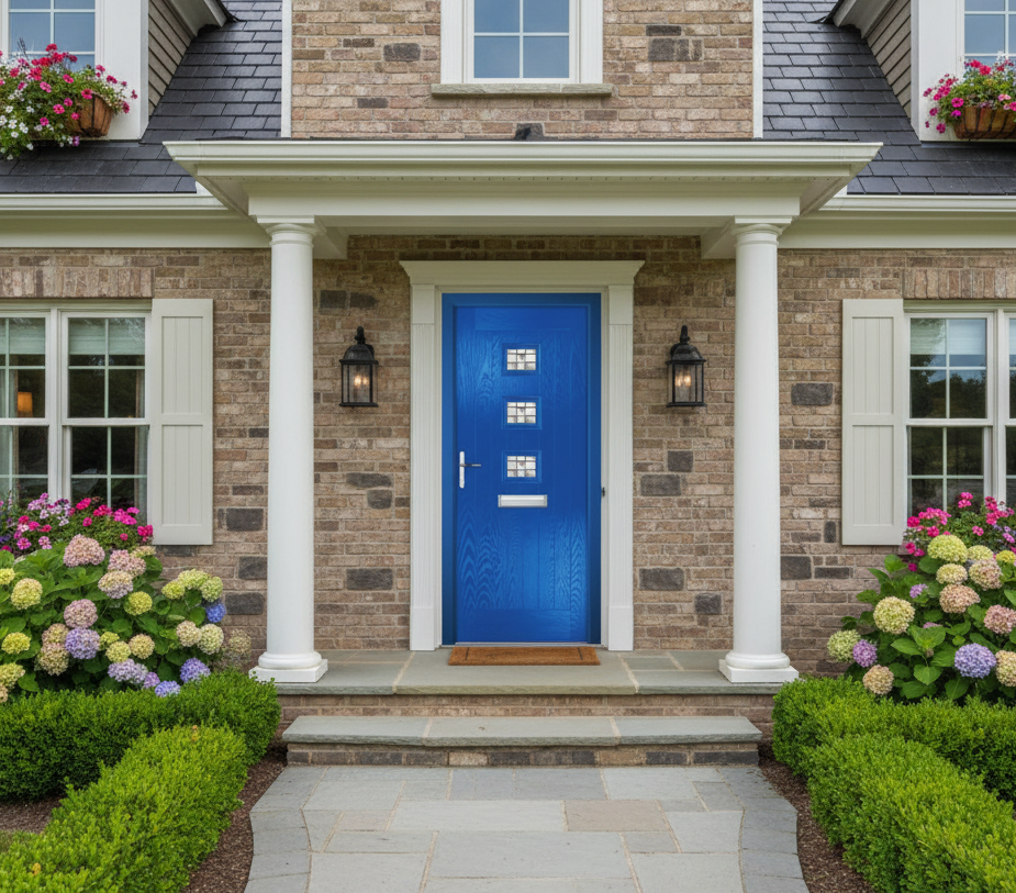 The Lorimer Composite Door - French Blue