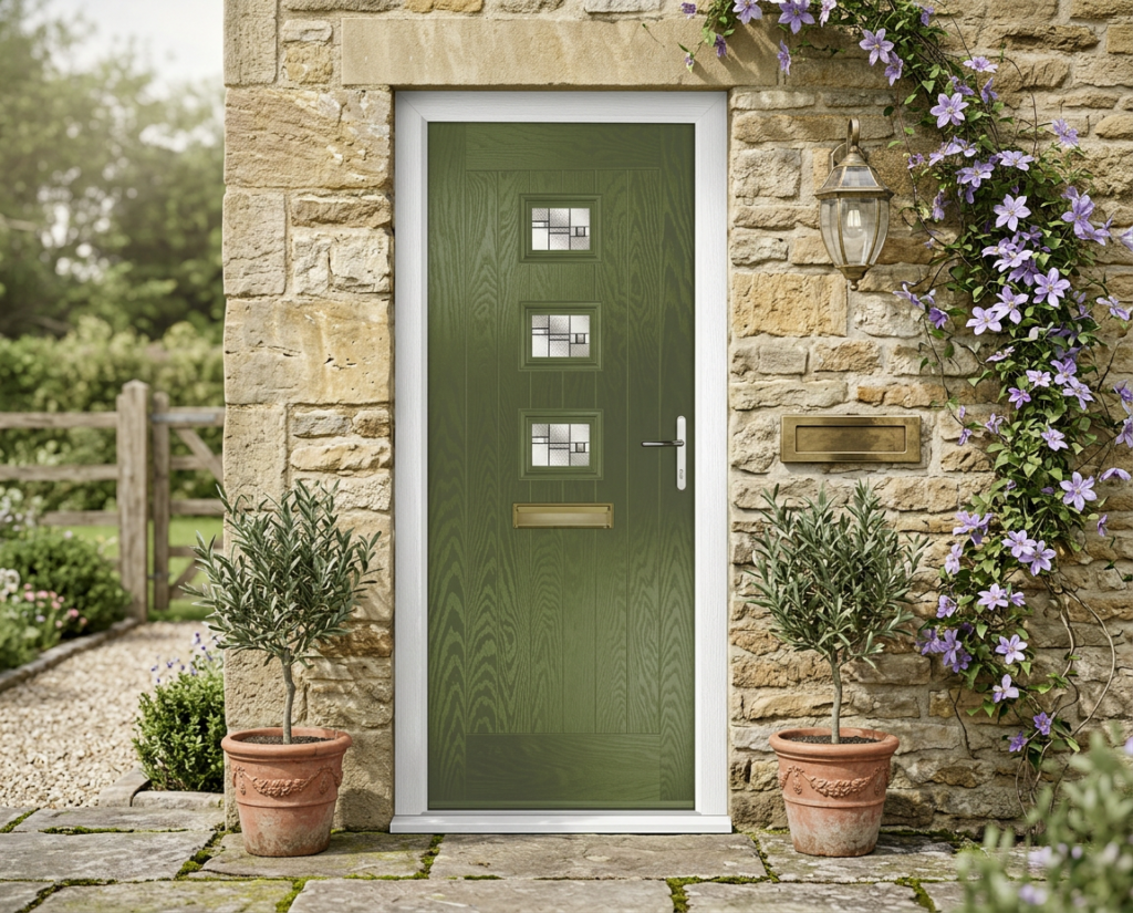 The Lorimer Composite Door - Reed Green