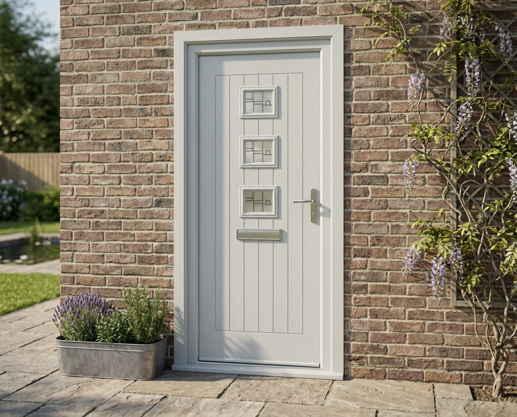 The Lorimer Composite Door - White