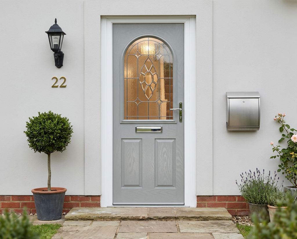 The Matteo Composite Door - Agate Grey