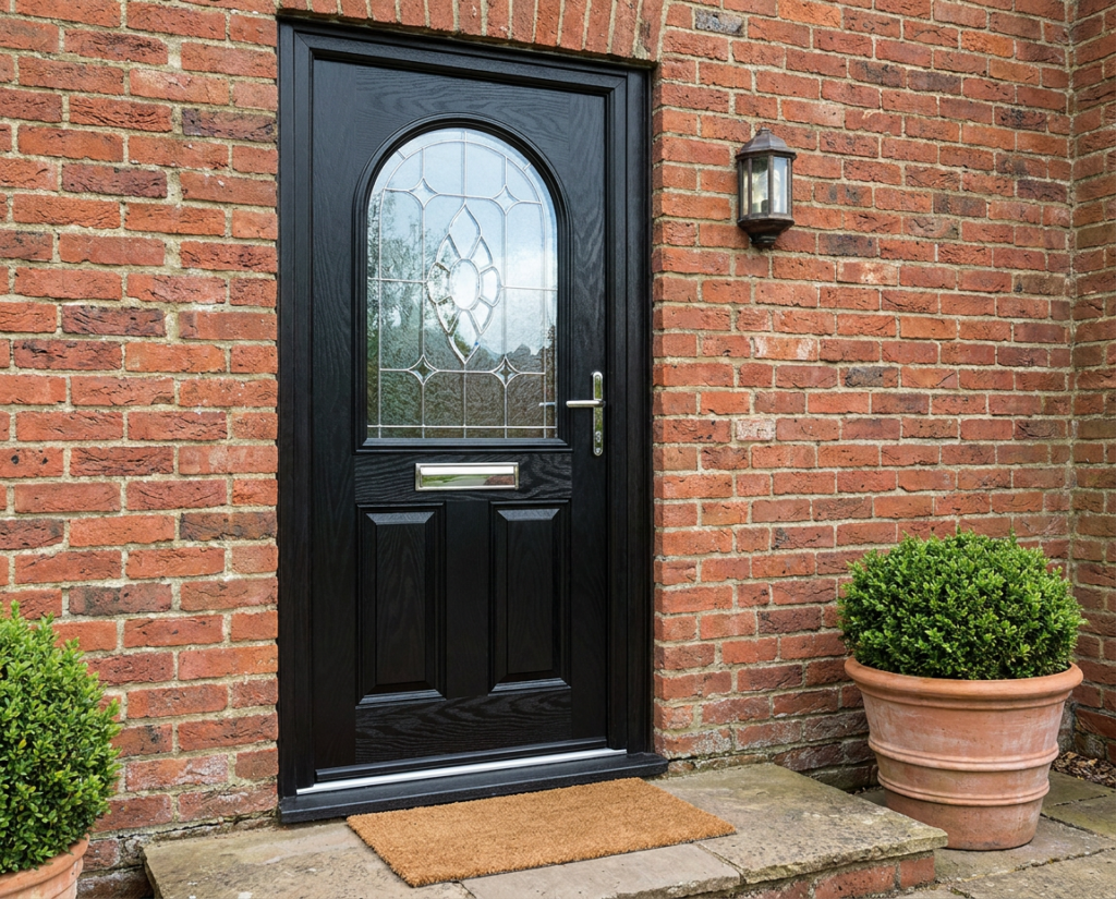 The Matteo Composite Door - Gothic Black