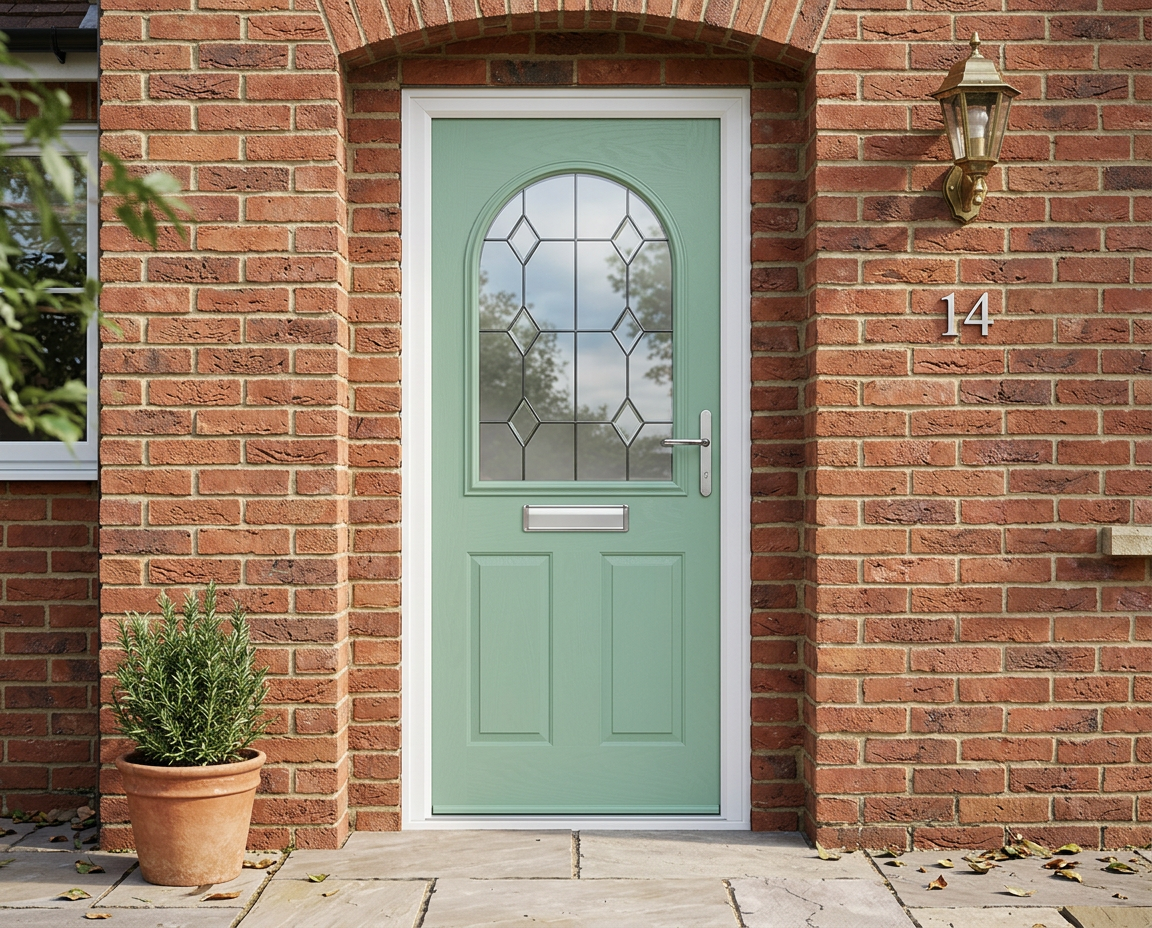 The Matteo Composite Door - Chartwell Green