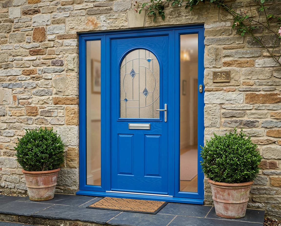 The Matteo Composite Door - French Blue