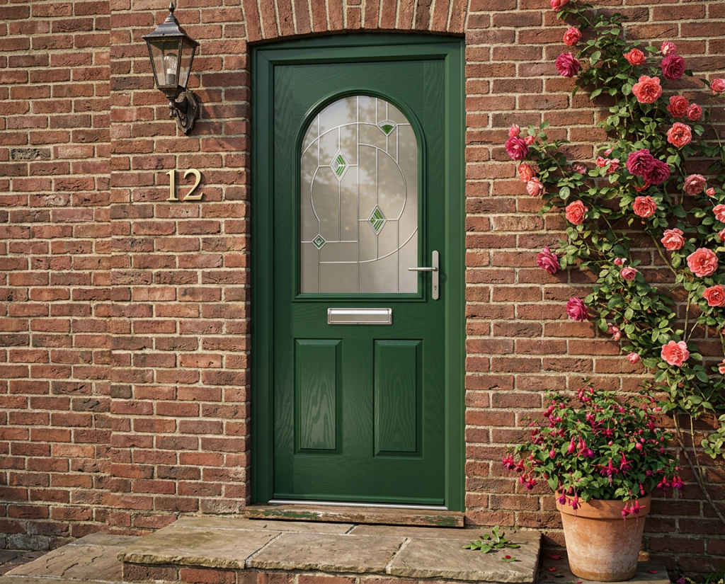 The Matteo Composite Door - Heritage Green