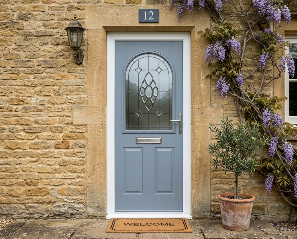 The Matteo Composite Door - Moondust Grey