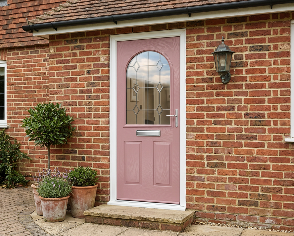 The Matteo Composite Door - Pink